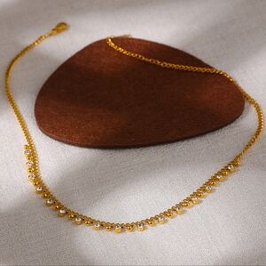 Amazing Dangle Round Diamonds Necklace